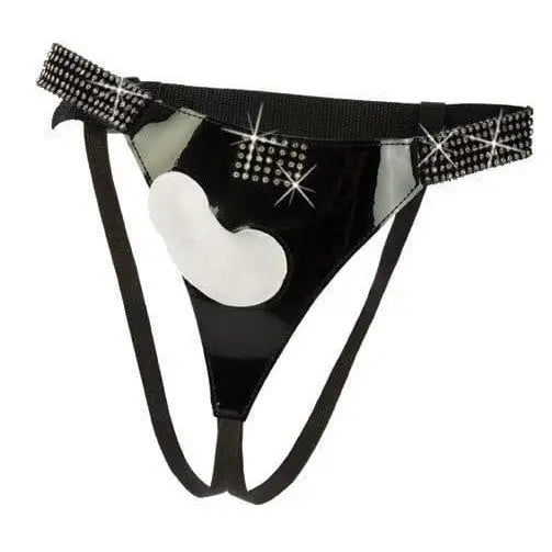 CalExotics Sextoys for Women Bound By Diamonds Waist Harness at the Haus of Shag