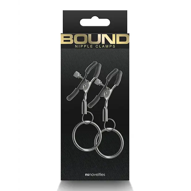 Bound nipple clamps: Bondo Triple Clip Clip - Silver in Bound Nipple Clamps C3 Gunmetal