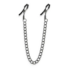 Bound Nipple Clamps C3 Gunmetal: Black Chain & Black Link for Ultimate Control