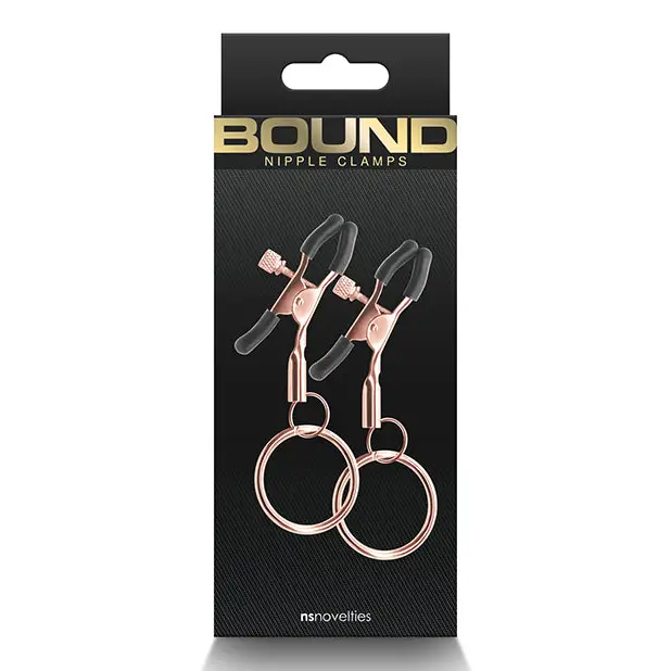 Bound Nipple Clamps V1 Rose Gold - C2 - Nipple Clamp