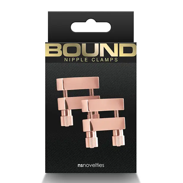 Bound Nipple Clamps V1 Rose Gold - V1 - Nipple Clamp