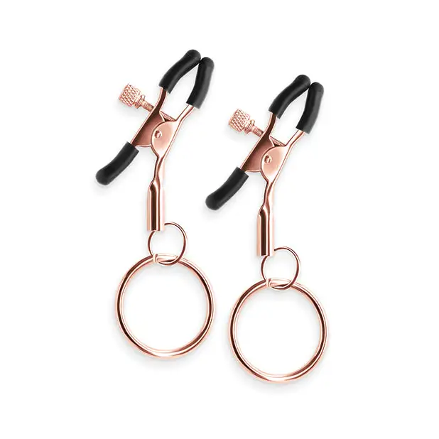 Bound Nipple Clamps V1 Rose Gold - Nipple Clamp