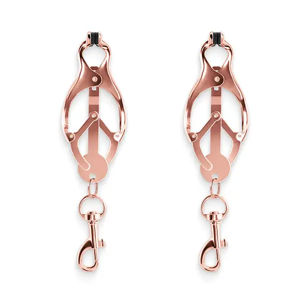 Bound Nipple Clamps V1 Rose Gold - Nipple Clamp