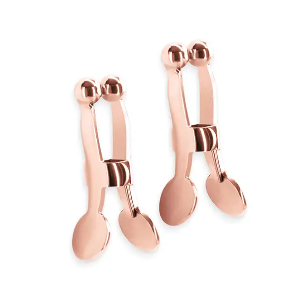 Bound Nipple Clamps V1 Rose Gold - Nipple Clamp