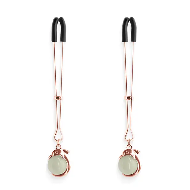 Bound Nipple Clamps V1 Rose Gold - Nipple Clamp