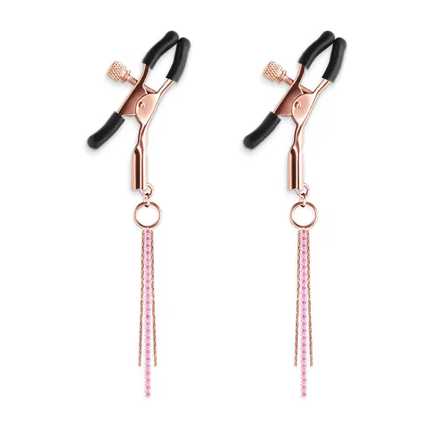 Bound Nipple Clamps V1 Rose Gold - Nipple Clamp