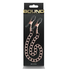 Bound Nipple Clamps V1 Rose Gold - Nipple Clamp