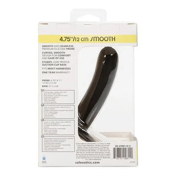 CalExotics Strap Ons Boundless 4.75" Smooth - Black at the Haus of Shag