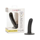 CalExotics Strap Ons Boundless 4.75" Smooth - Black at the Haus of Shag