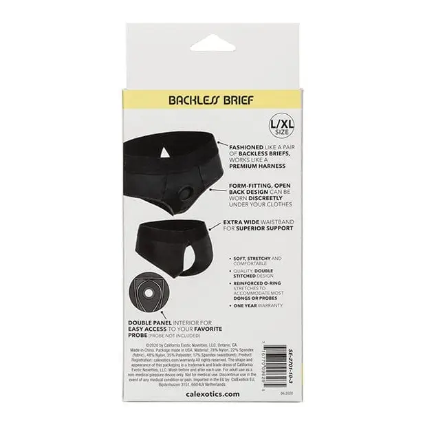 Black belt packaged in white box - Boundless Backless Brief product
