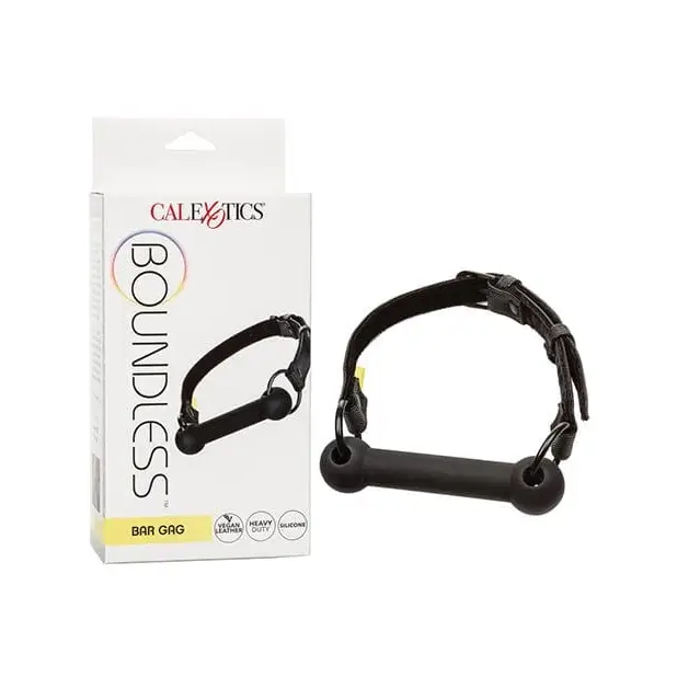 CalExotics Bit Gag Boundless Bar Gag - Black at the Haus of Shag