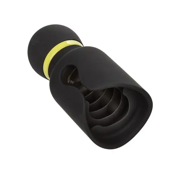 CalExotics Manual Stroker Boundless Flickering Stroker - Black at the Haus of Shag