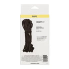 Black Boundless™ Rope by CalExotics coiled in retail box, nickel free, ideal for all uses