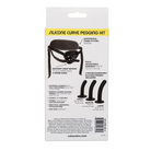 Boundless Silicone Curve Pegging Kit - Black - Strap On Kit