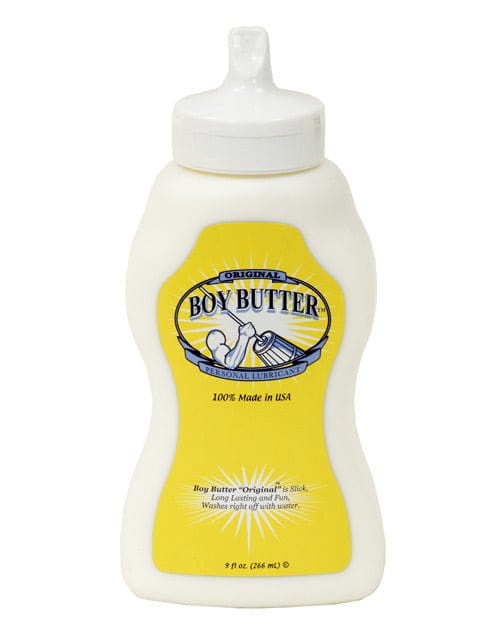 Boy Butter Oil Based Lubricant 9 oz. Boy Butter Original Oil Based Lubricant at the Haus of Shag