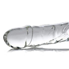 Master Series Plain Dildo Brutus Glass Dildo Thruster at the Haus of Shag