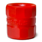 Bullballs 1 Ballstretcher Oxballs Silicone Smoosh - Red - Ball Stretcher