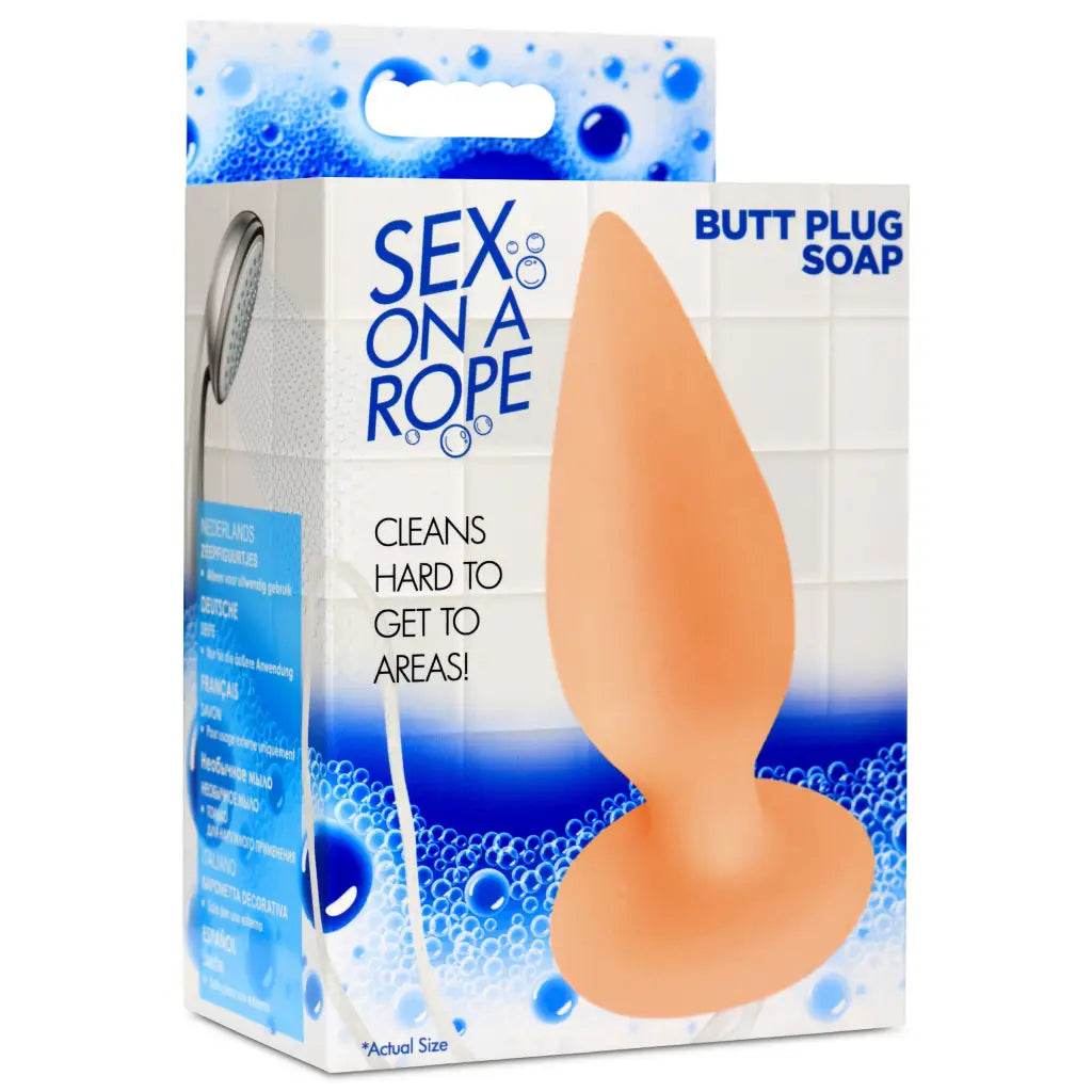 Butt Plug Soap On A Rope - Body Wash