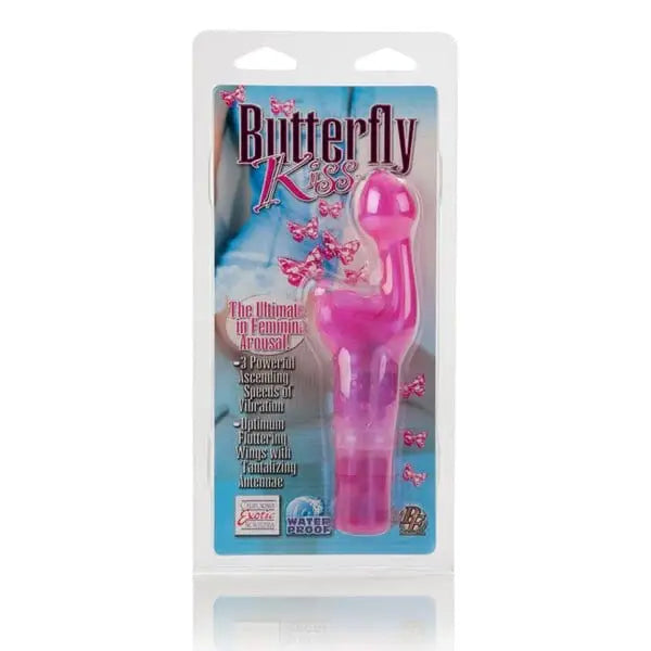 CalExotics Rabbit Butterfly Kiss Vibrator - Packaged at the Haus of Shag