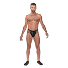 Cage Matte Cage Thong - Small/Medium - Thong