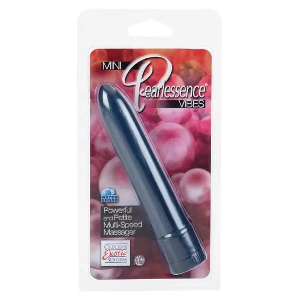 CalExotics Plain Vibrator Blue CalExotics 4.5" Mini Pearlessence Vibrator at the Haus of Shag