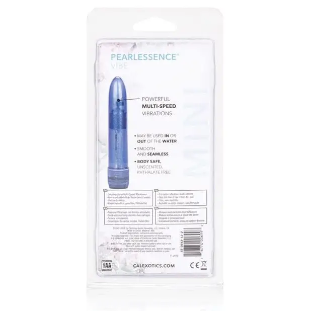 CalExotics Plain Vibrator CalExotics 4.5" Mini Pearlessence Vibrator at the Haus of Shag