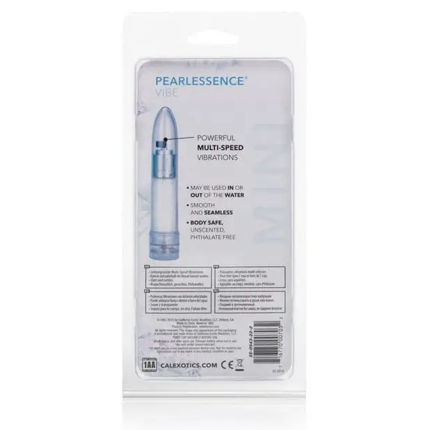 CalExotics Plain Vibrator CalExotics 4.5" Mini Pearlessence Vibrator at the Haus of Shag