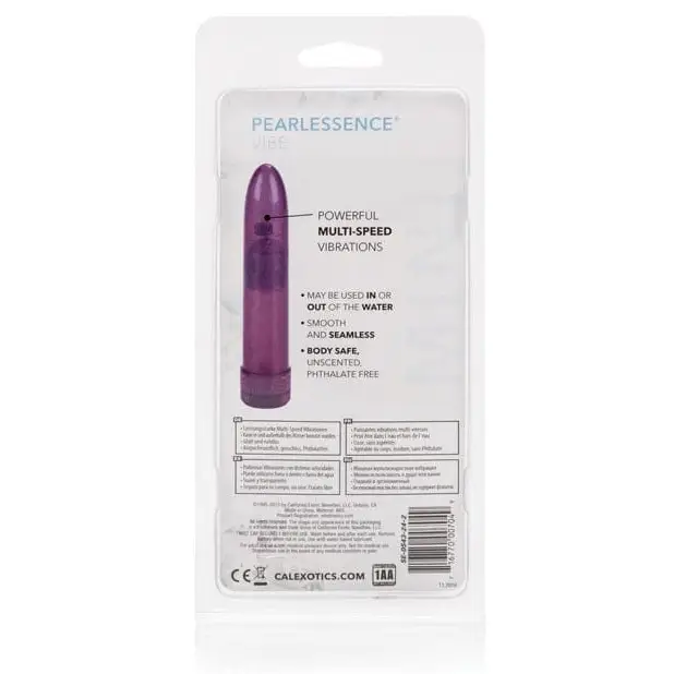 CalExotics Plain Vibrator CalExotics 4.5" Mini Pearlessence Vibrator at the Haus of Shag