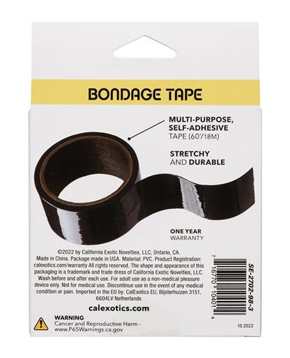 CalExotics Bondage Tape Boundless Bondage Tape - Black at the Haus of Shag