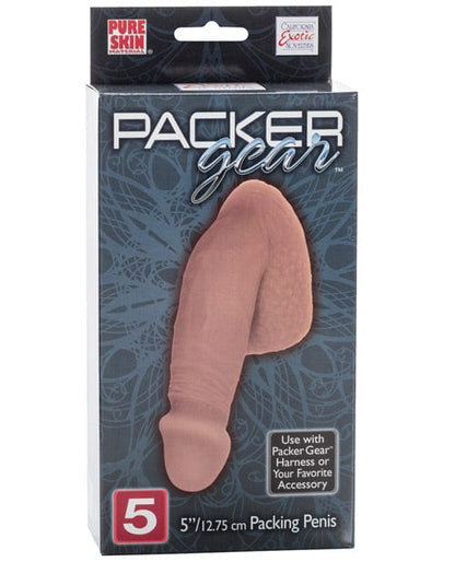 CalExotics Packer 5" / Caramel Packer Gear Packing Penis by CalExotics at the Haus of Shag