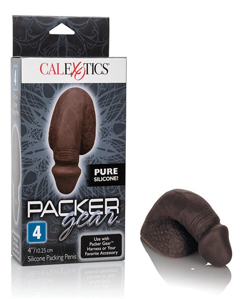 CalExotics Packer Black / 4" Packer Gear Silicone Packing Penis by CalExotics at the Haus of Shag