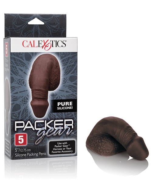 CalExotics Packer Black / 5" Packer Gear Silicone Packing Penis by CalExotics at the Haus of Shag