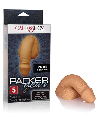 CalExotics Packer Caramel / 5" Packer Gear Silicone Packing Penis by CalExotics at the Haus of Shag