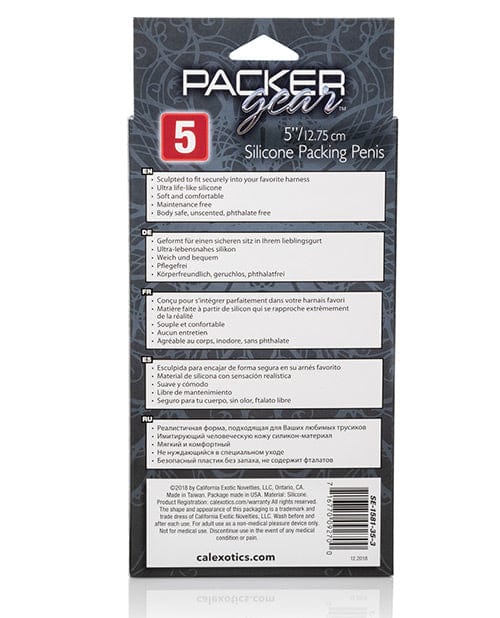 CalExotics Packer Packer Gear Silicone Packing Penis by CalExotics at the Haus of Shag