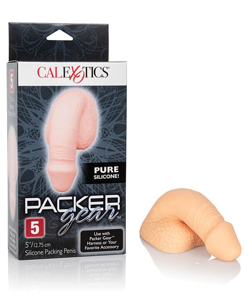 CalExotics Packer Vanilla / 5" Packer Gear Silicone Packing Penis by CalExotics at the Haus of Shag
