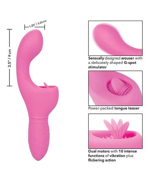 CalExotics Rabbit Rechargeable Butterfly Kiss Flicker by CalExotics at the Haus of Shag