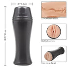 CalExotics Manual Stroker Vanilla CalExotics x Private Original Vacuum Cup To Go Stroker at the Haus of Shag