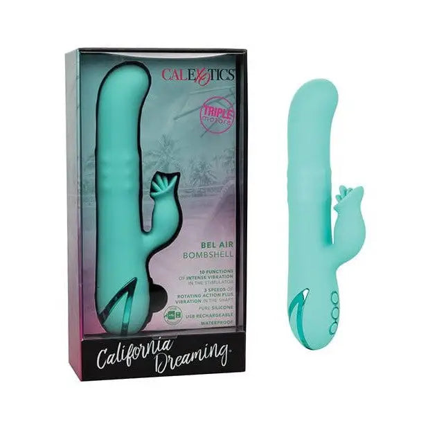 CalExotics Vibrator California Dreaming Bel Air Bombshell - Blue at the Haus of Shag