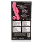 CalExotics Vibrator California Dreaming San Francisco Sweetheart - Pink at the Haus of Shag