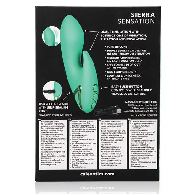 CalExotics Stimulators California Dreaming Sierra Sensation - Green at the Haus of Shag