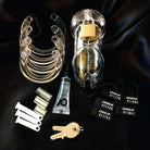 Cb-6000 Male Chastity Device - Clear / Standard - Cock Cage