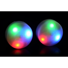 Charmed Light Up LED Disc 2-Pack featuring two glowing spheres with multicolored LED lights