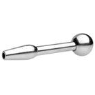 Chasm stainless steel cum-thru urethral insert with spherical end and tapered tip