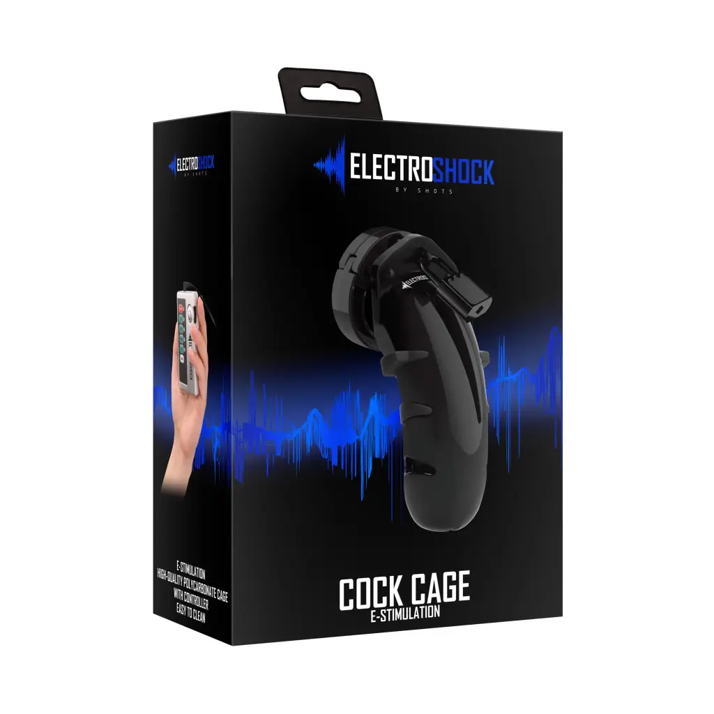 Chastity Cock Cage E-stimulation - Cock Cage