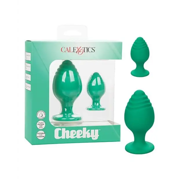 CalExotics Plug Green Cheeky Butt Plug at the Haus of Shag