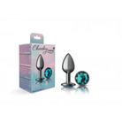 Cheeky Charms Round Gunmetal Butt Plug - Butt Plug