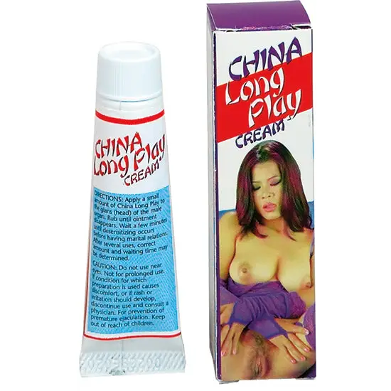 China Long Play Cream.5 Oz - Erotic Body Lotions