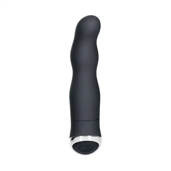 CalExotics Vibrator Black Classic Chic Curve 8 Function at the Haus of Shag