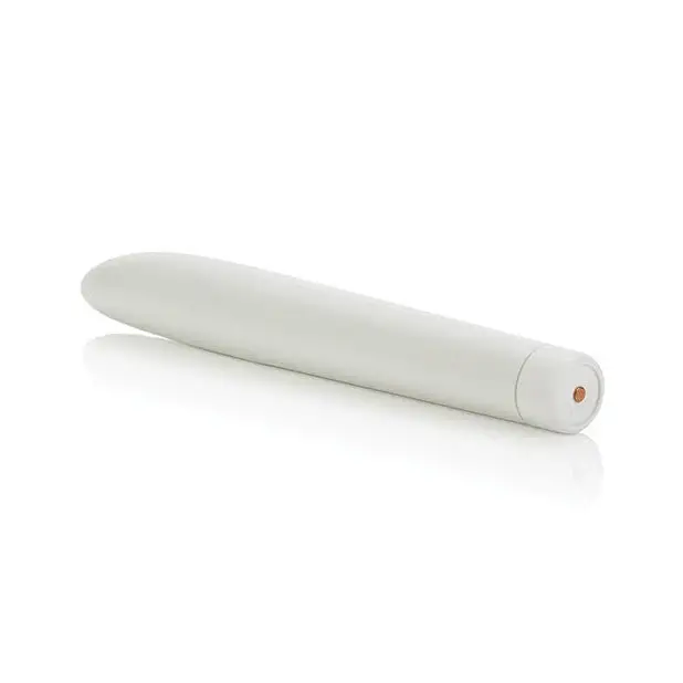 CalExotics Vibrator Classic Chic Maxi Mystique - White at the Haus of Shag