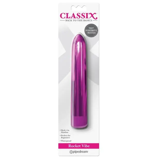 Purple Classix 7’ Metallic Vibe in retail packaging